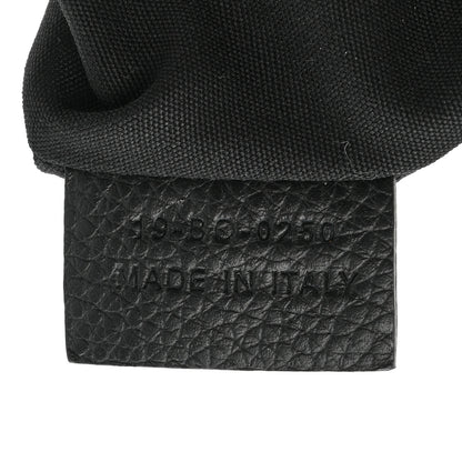 Christian Dior X SHAWN STUSSY Grained Calfskin Saddle Bag Black 6 of 12