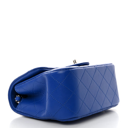 Chanel Lambskin Quilted Mini Square Flap Royal Blue 4 of 10
