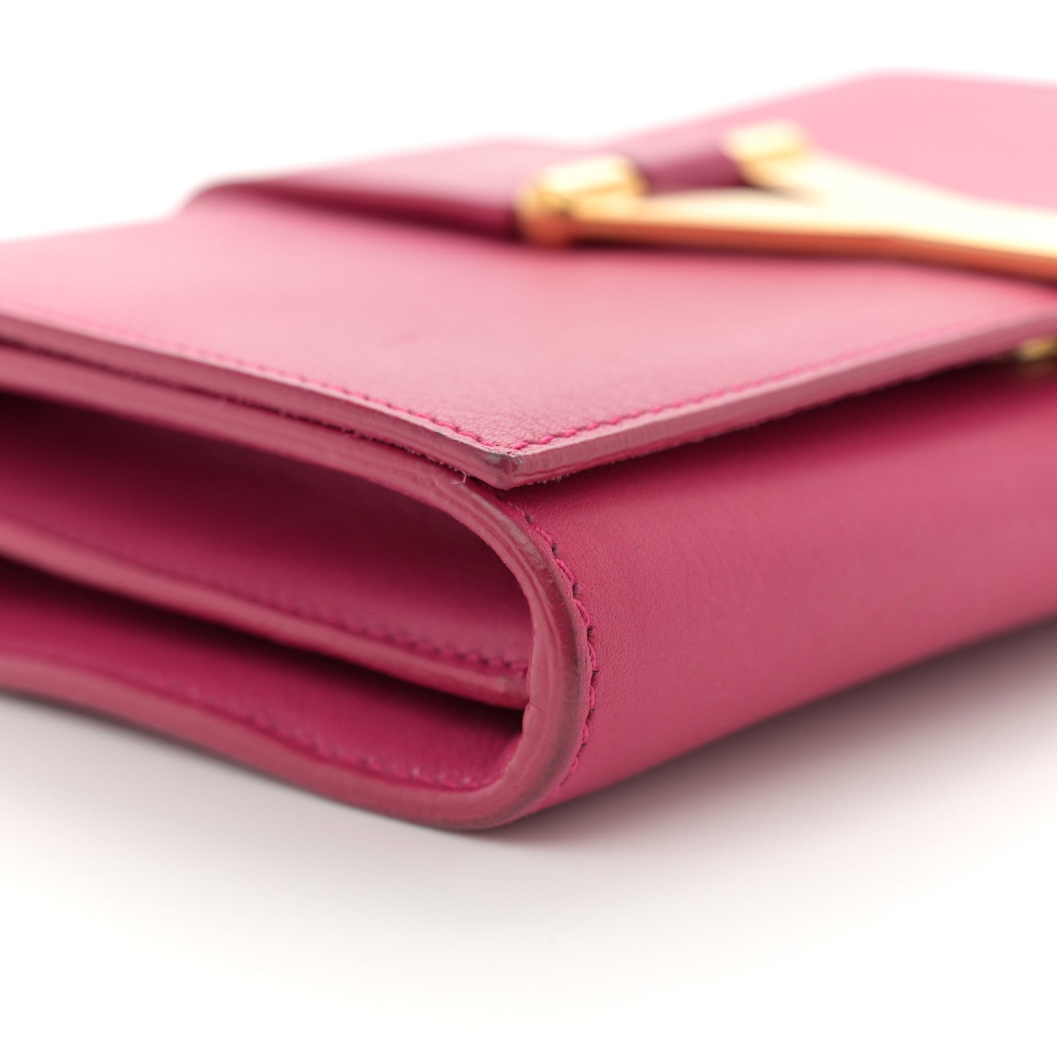 Saint Laurent Calfskin Small Classic Y Satchel Fuchsia 10 of 14