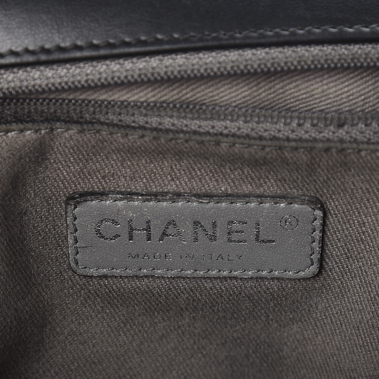 Chanel Lambskin Quilted Large Boy Flap Black 6 of 7