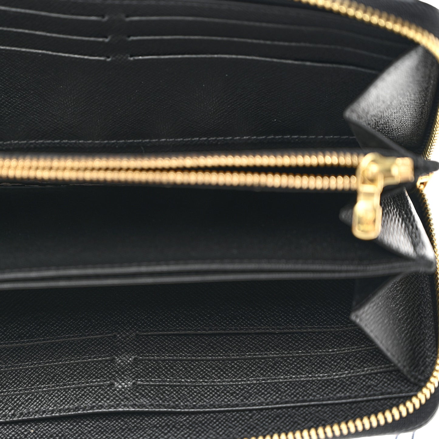 Monogram Giant Crafty Zippy Wallet Creme Rouge Black