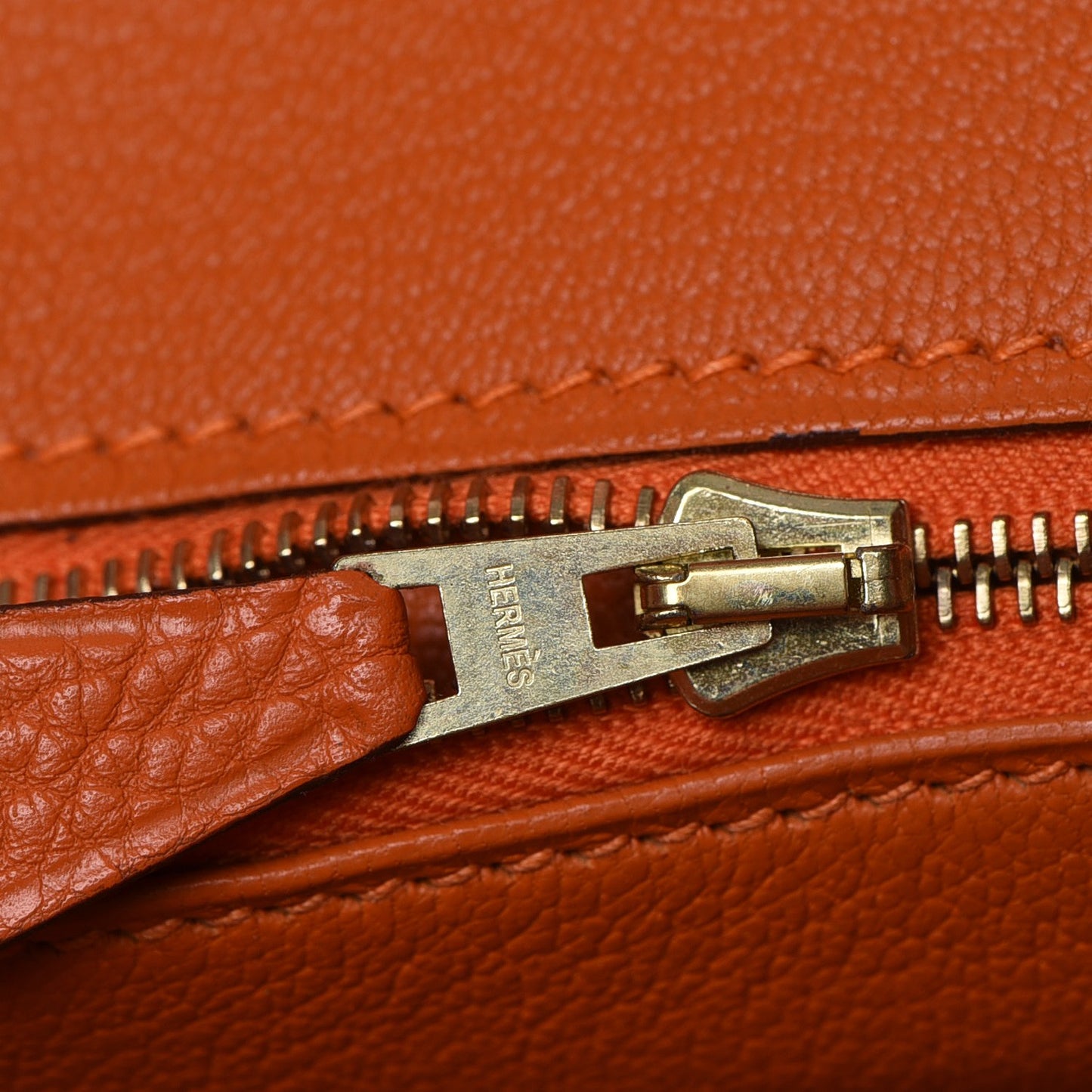 Togo Birkin 30 Orange
