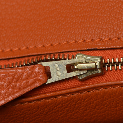 Hermes Togo Birkin 30 Orange 24 of 28