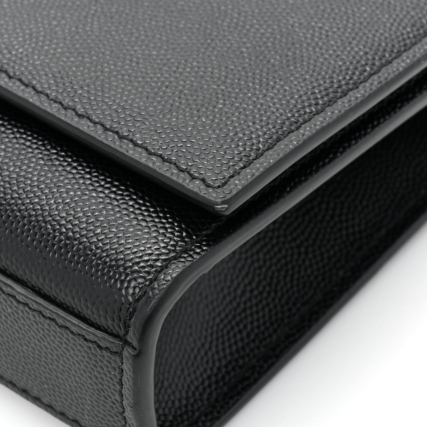 Grain De Poudre Small Monogram Kate Satchel Black