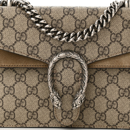 Gucci GG Supreme Monogram Mini Dionysus Shoulder Bag Taupe 8 of 14