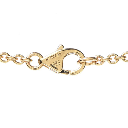 Cartier 18K Yellow Gold Interlocking LOVE Necklace 4 of 5