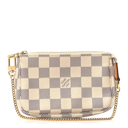 Louis Vuitton Damier Azur Mini Pochette Accessories 1 of 10