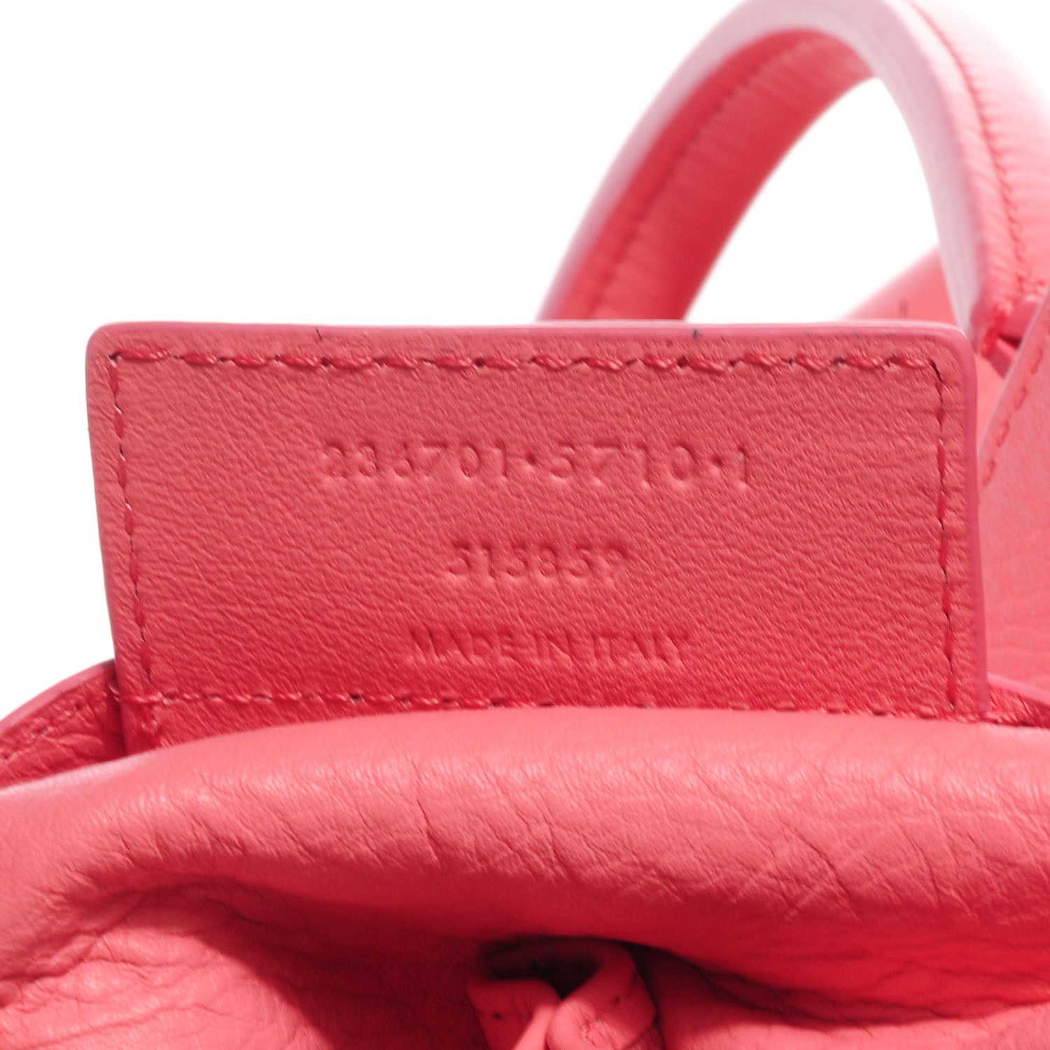 Balenciaga Veau Souple Papier A4 Zip Around Rose Flamingo 7 of 10