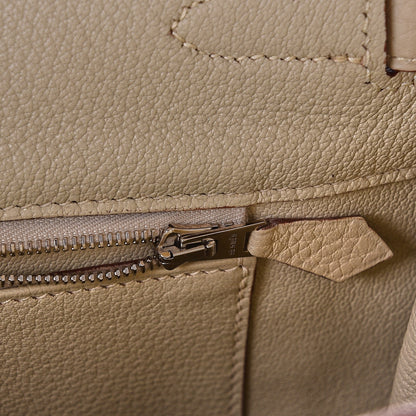 Hermes Taurillon Clemence Birkin 35 Parchemin 12 of 24