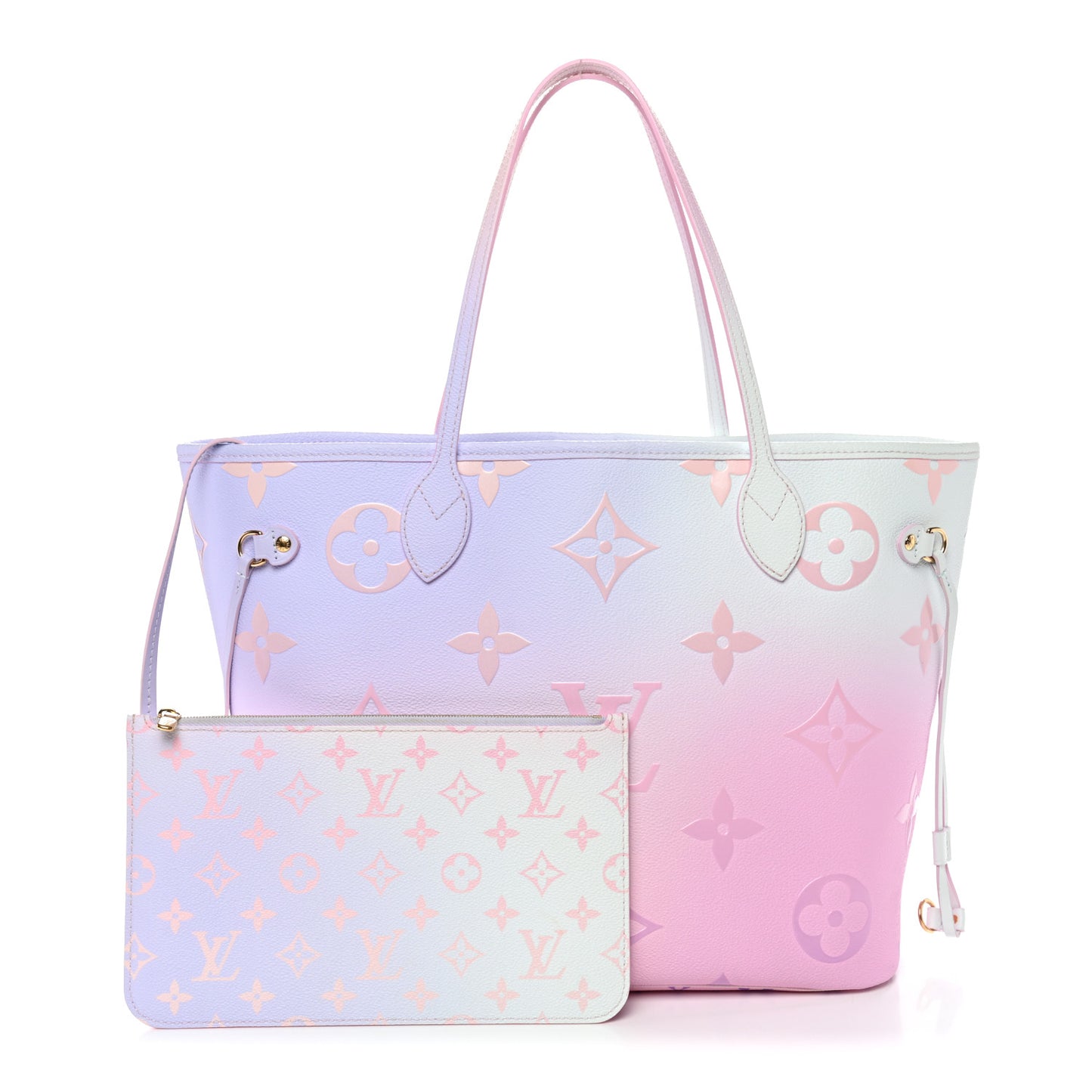 Monogram Giant Spring In The City Neverfull MM Sunrise Pastel