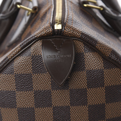 Louis Vuitton Damier Ebene Speedy 30 6 of 12