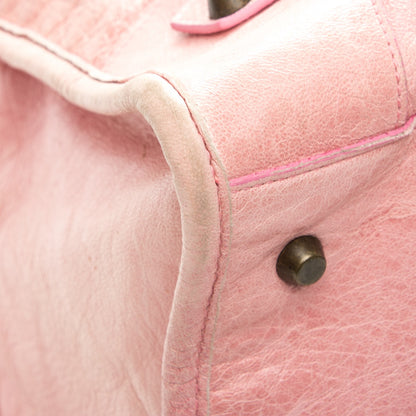 Balenciaga Chevre Classic Hardware Work Bubblegum 10 of 12