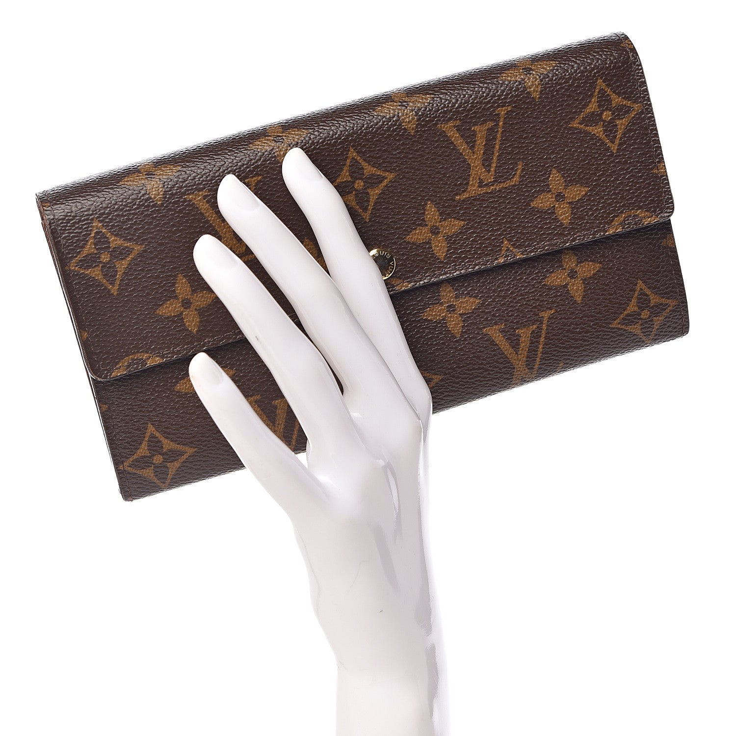 Louis Vuitton Monogram Sarah Wallet 2 of 13