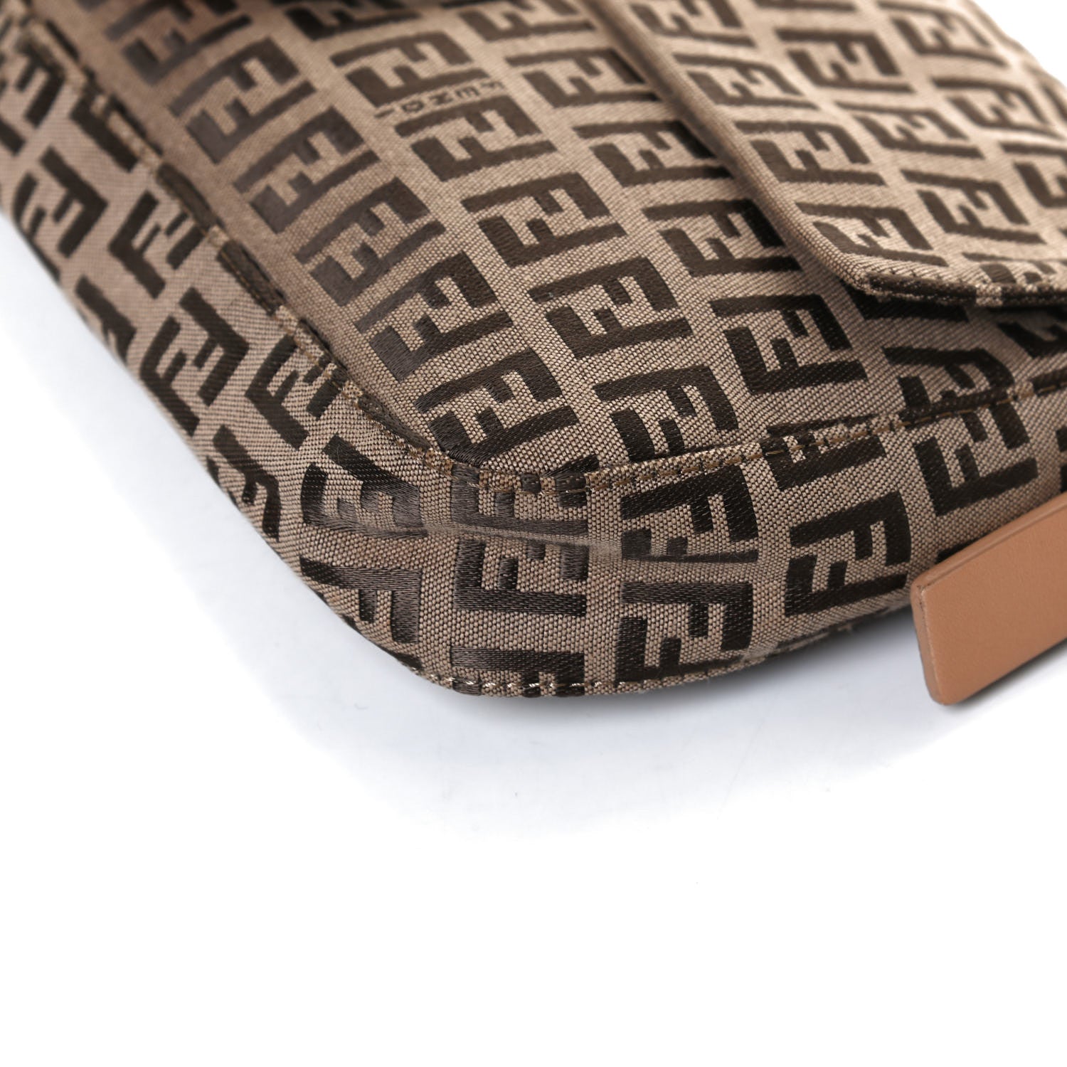 Fendi Zucchino Baguette Beige 12 of 15