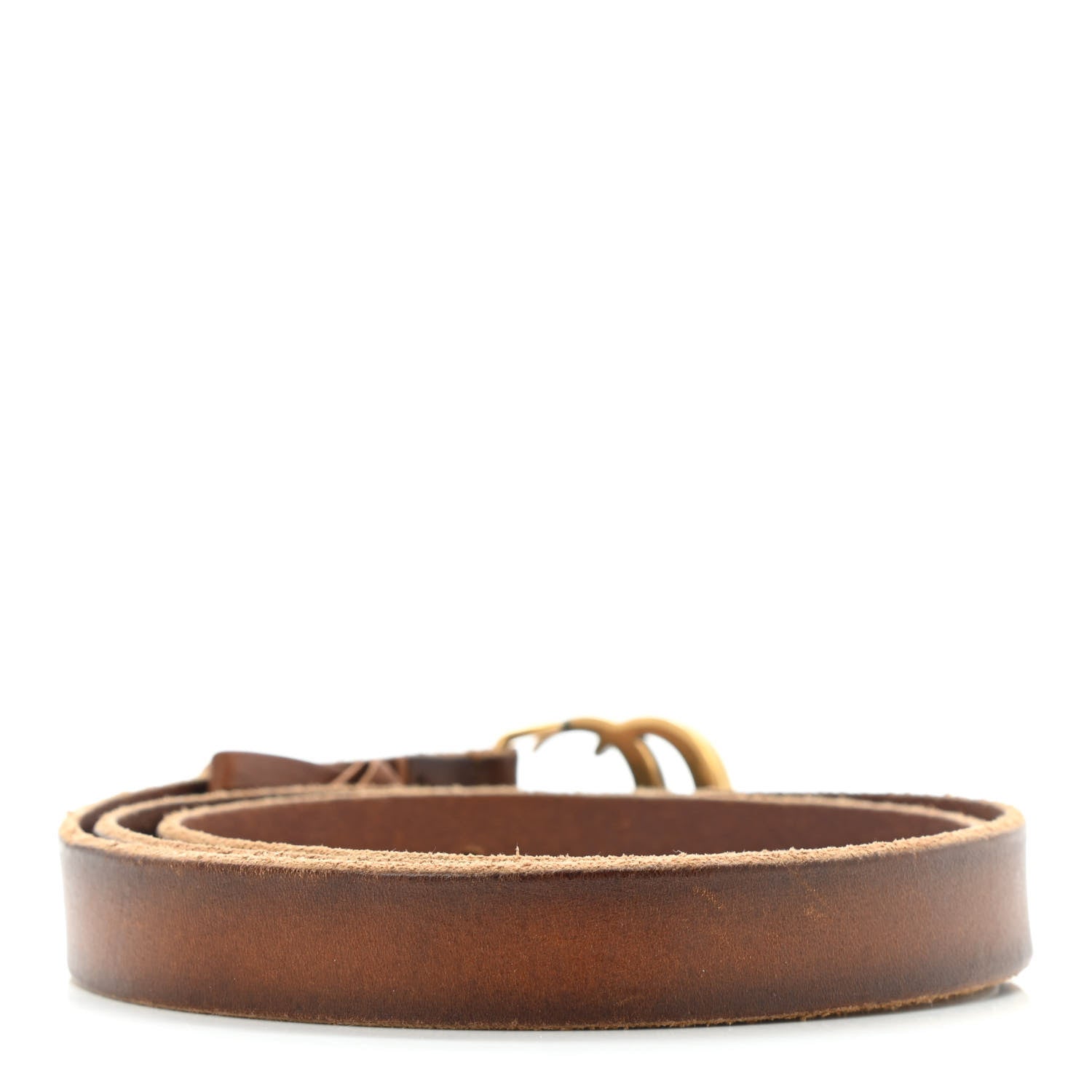 Gucci Faded Calfskin Double G 20mm Belt 85 34 Cuir 2 of 5