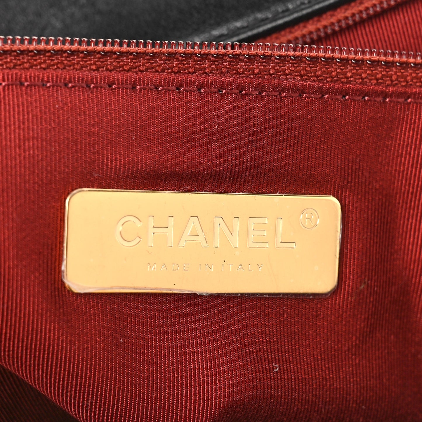 Lambskin Quilted Medium Chanel 19 Flap Black