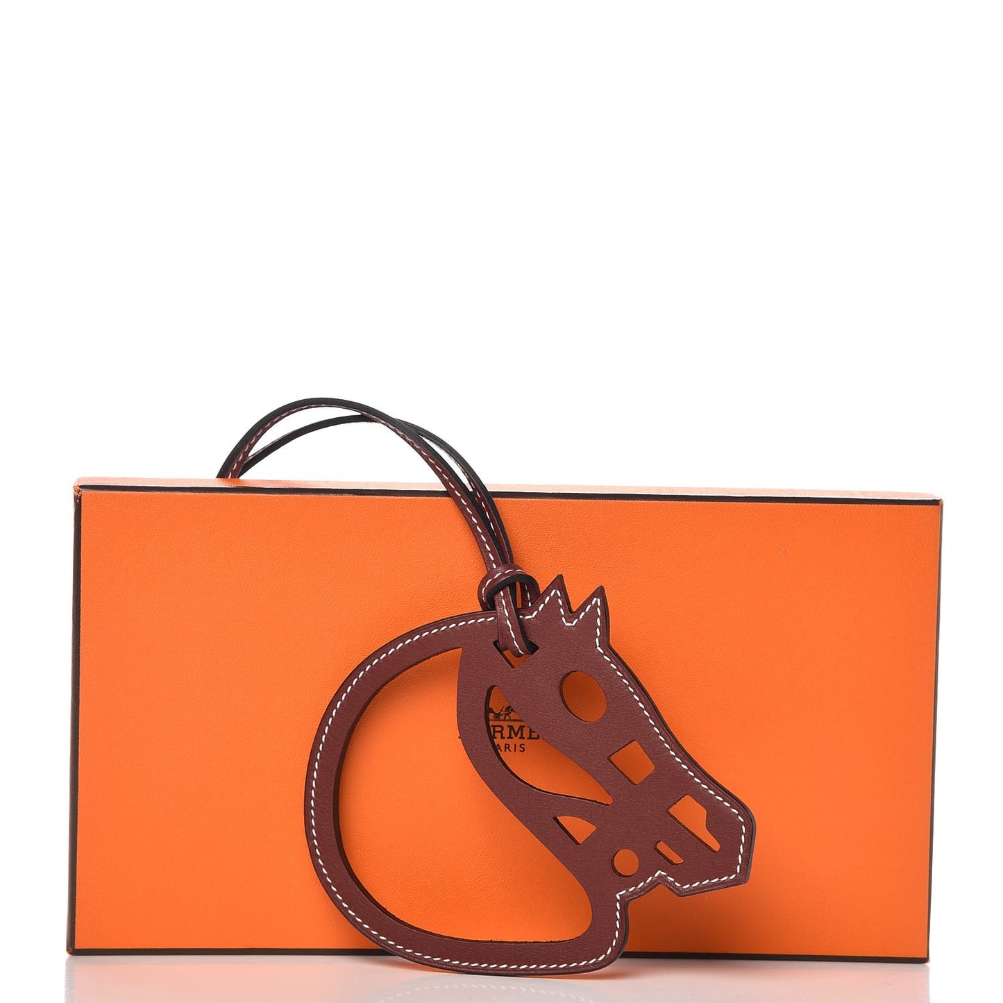 Swift Paddock Cheval Horse Bag Charm Rouge H