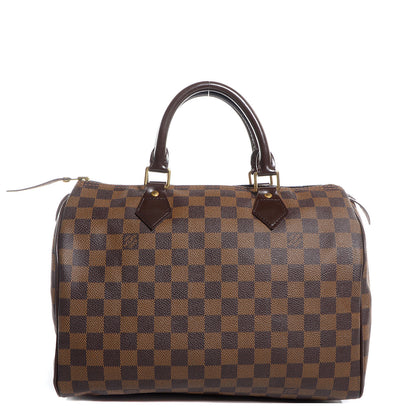 Louis Vuitton Damier Ebene Speedy 30 1 of 7