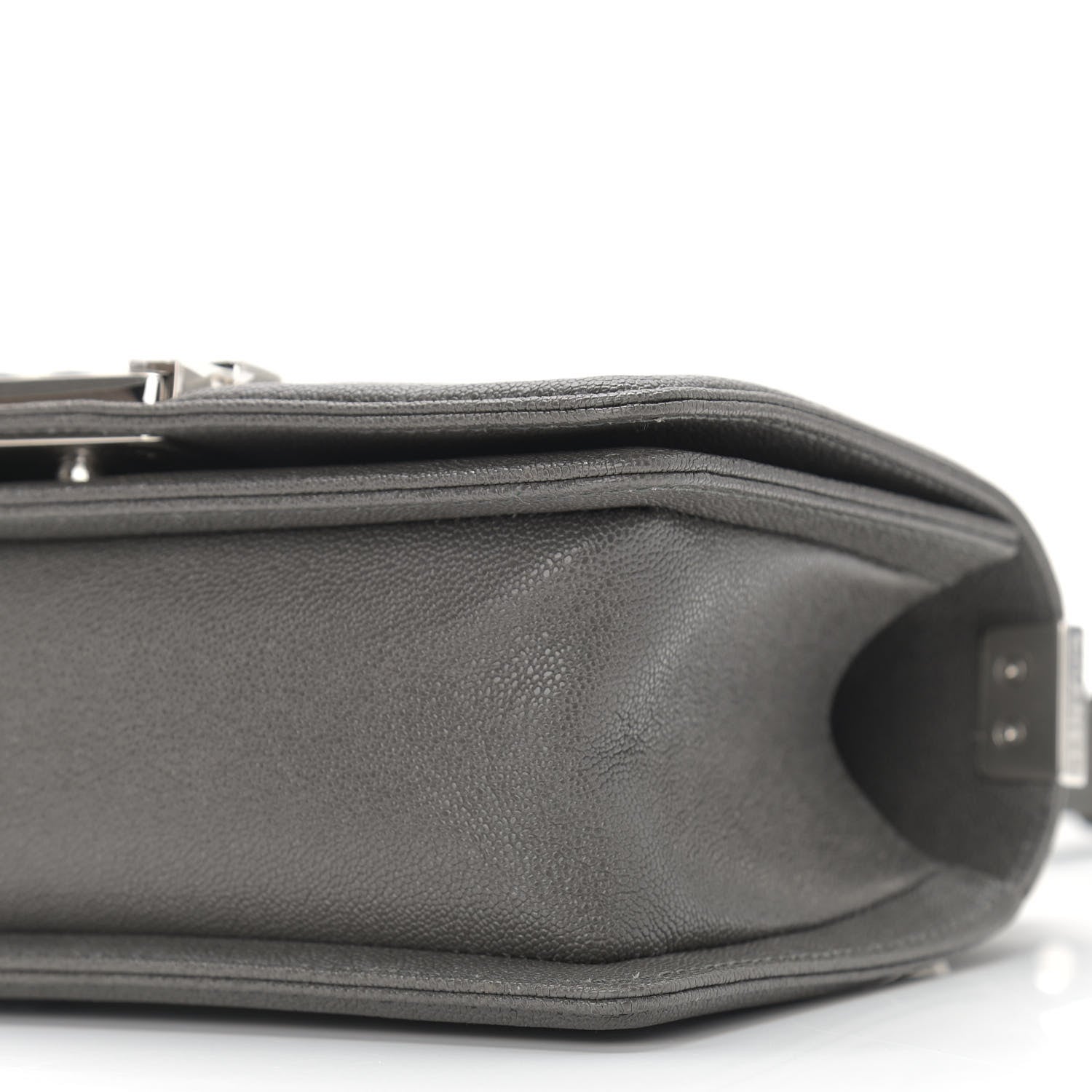 Chanel Caviar Quilted Small Boy Flap Grey 9 of 9