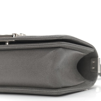 Chanel Caviar Quilted Small Boy Flap Grey 9 of 9