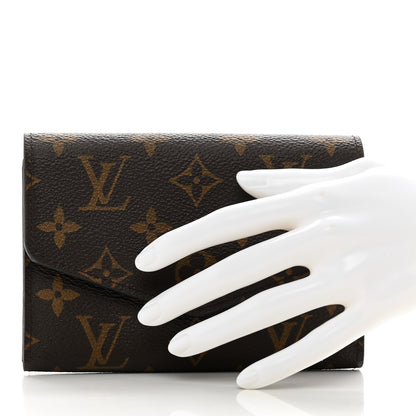 Louis Vuitton Monogram Sarah Compact Wallet 2 of 8