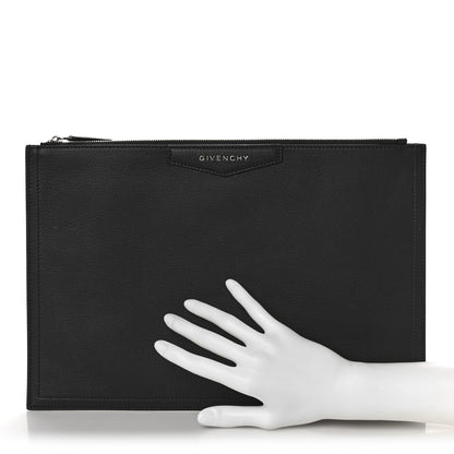 Givenchy Sugar Goatskin Large Antigona Pouch Black 2 of 10