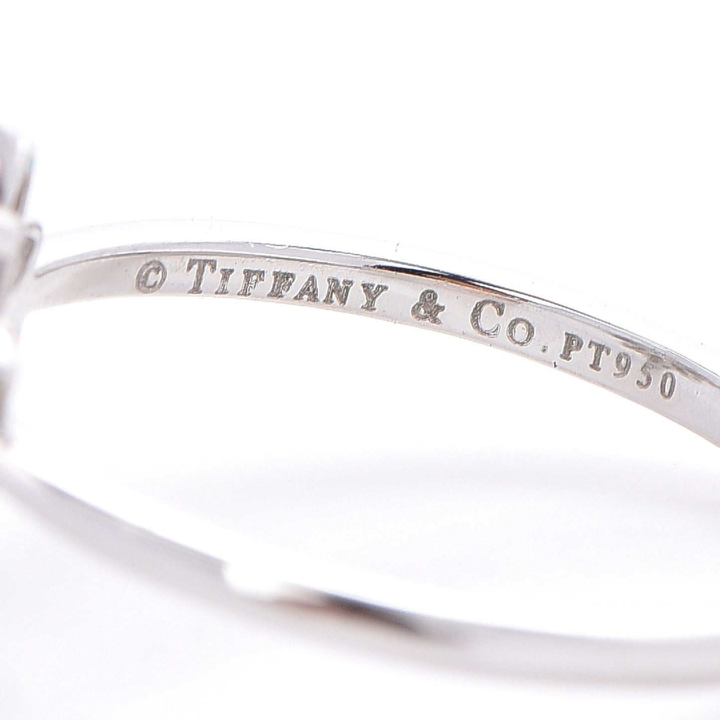 Platinum Diamond Enchant Garden Flower Ring 51 5.75