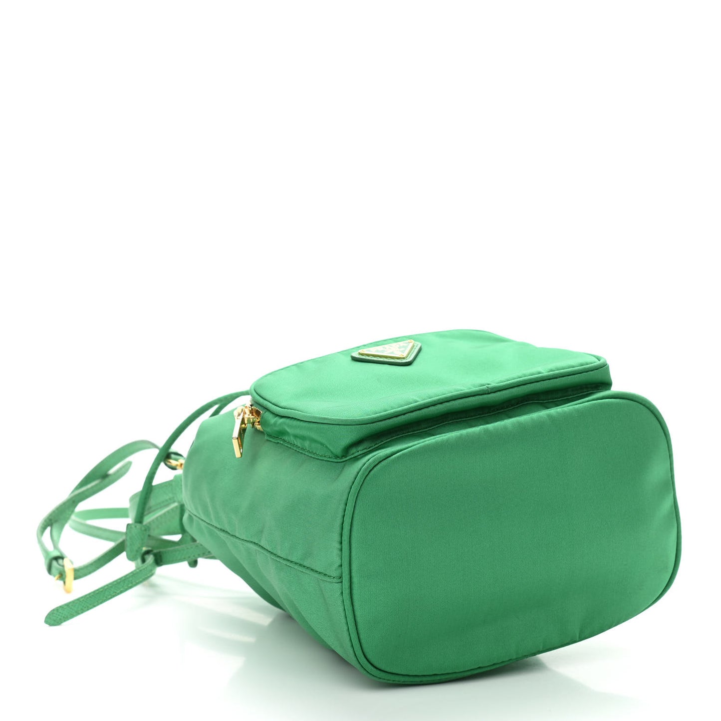 Re-Nylon Saffiano Mini Bucket Crossbody Bag Menta