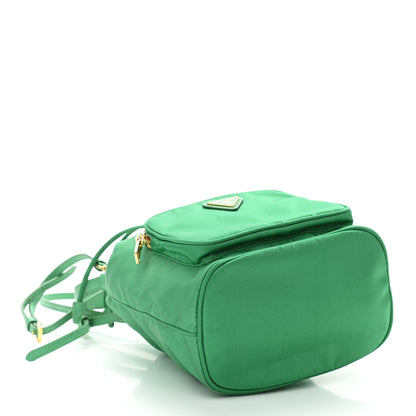 Prada Re-Nylon Saffiano Mini Bucket Crossbody Bag Menta 4 of 9