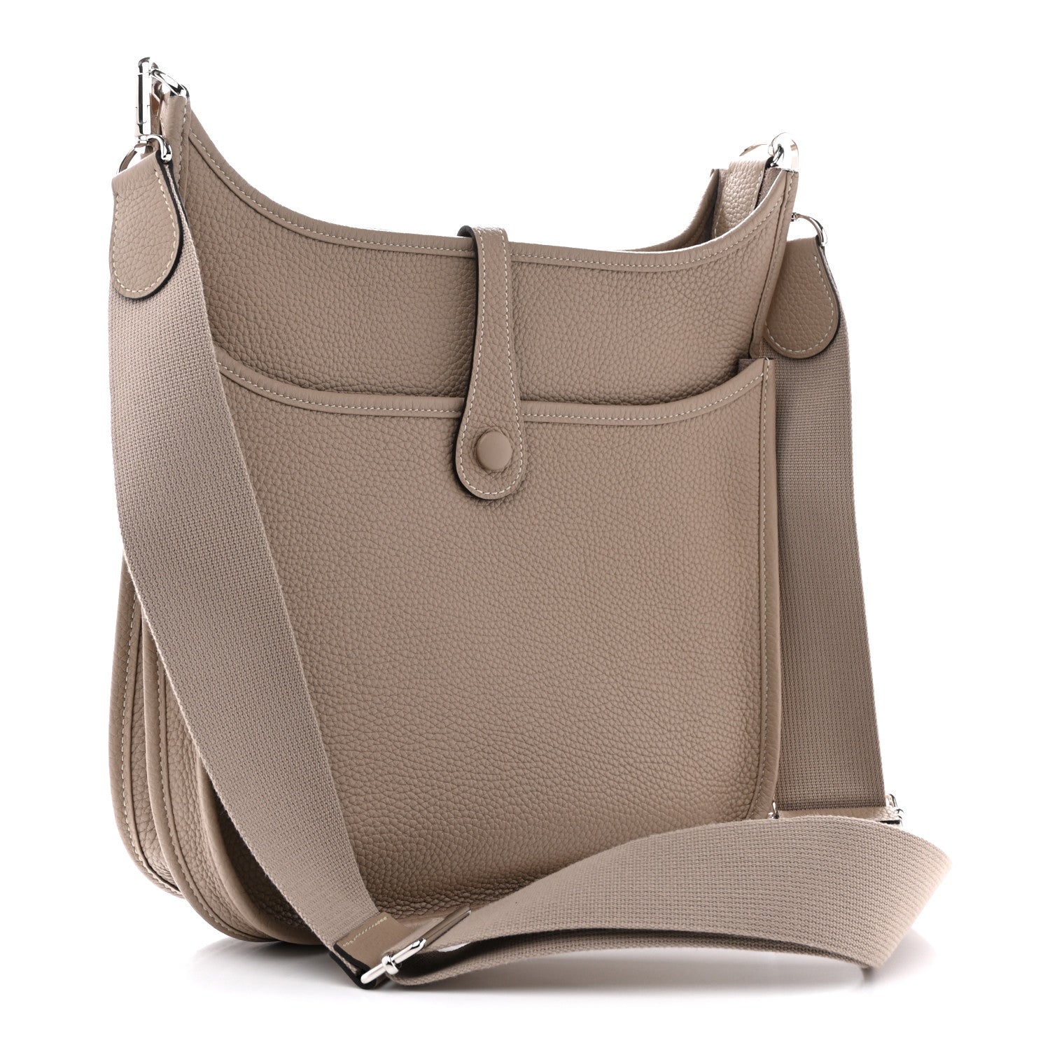 Hermes Taurillon Clemence Evelyne III PM Gris Tourterelle 1881666