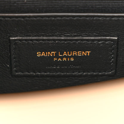 Saint Laurent Grain De Poudre Small Monogram Kate Satchel Dark Beige 6 of 11