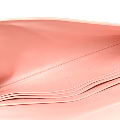Bottega Veneta Nappa Intrecciato Long Andiamo Top Handle Clutch Rose 5 of 7