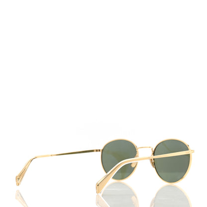 Celine Metal Round Sunglasses CL40100U Gold 4 of 6