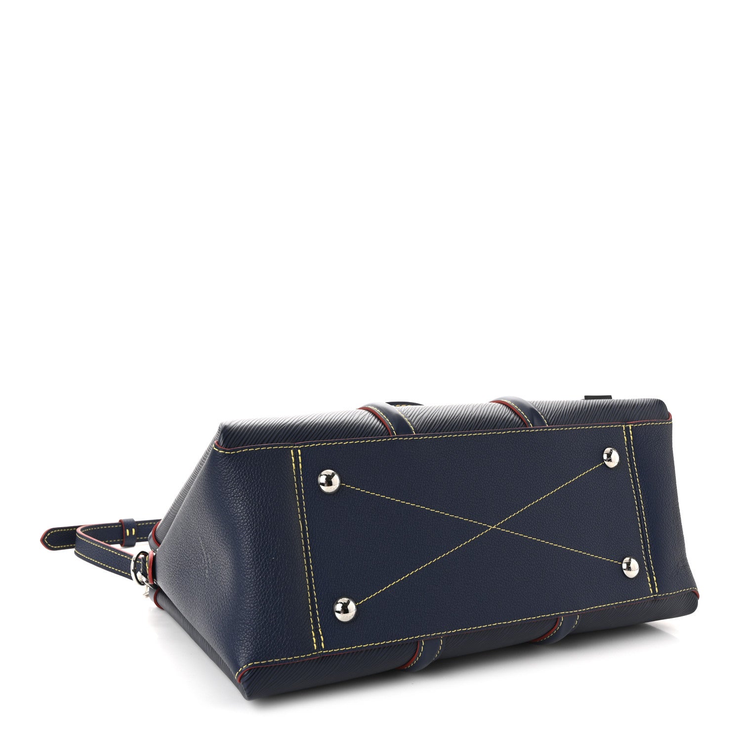 Louis Vuitton Epi Soufflot MM NM Marine Rouge 4 of 10