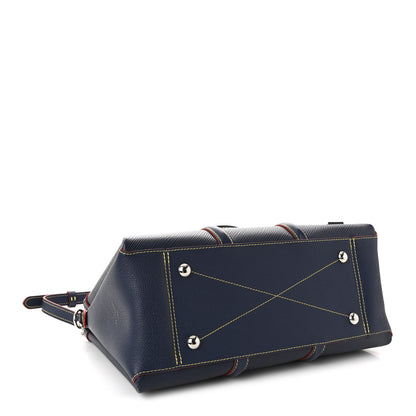 Louis Vuitton Epi Soufflot MM NM Marine Rouge 4 of 10