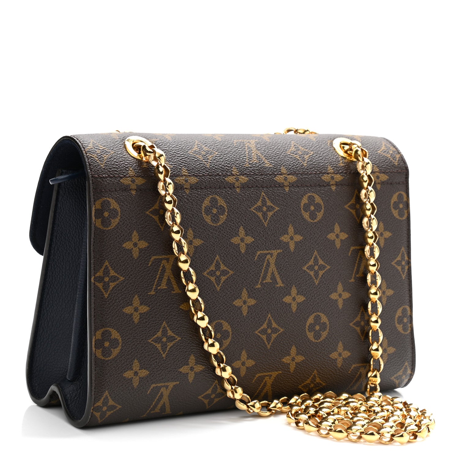 Louis Vuitton Monogram Victoire Blue Marine 3 of 10