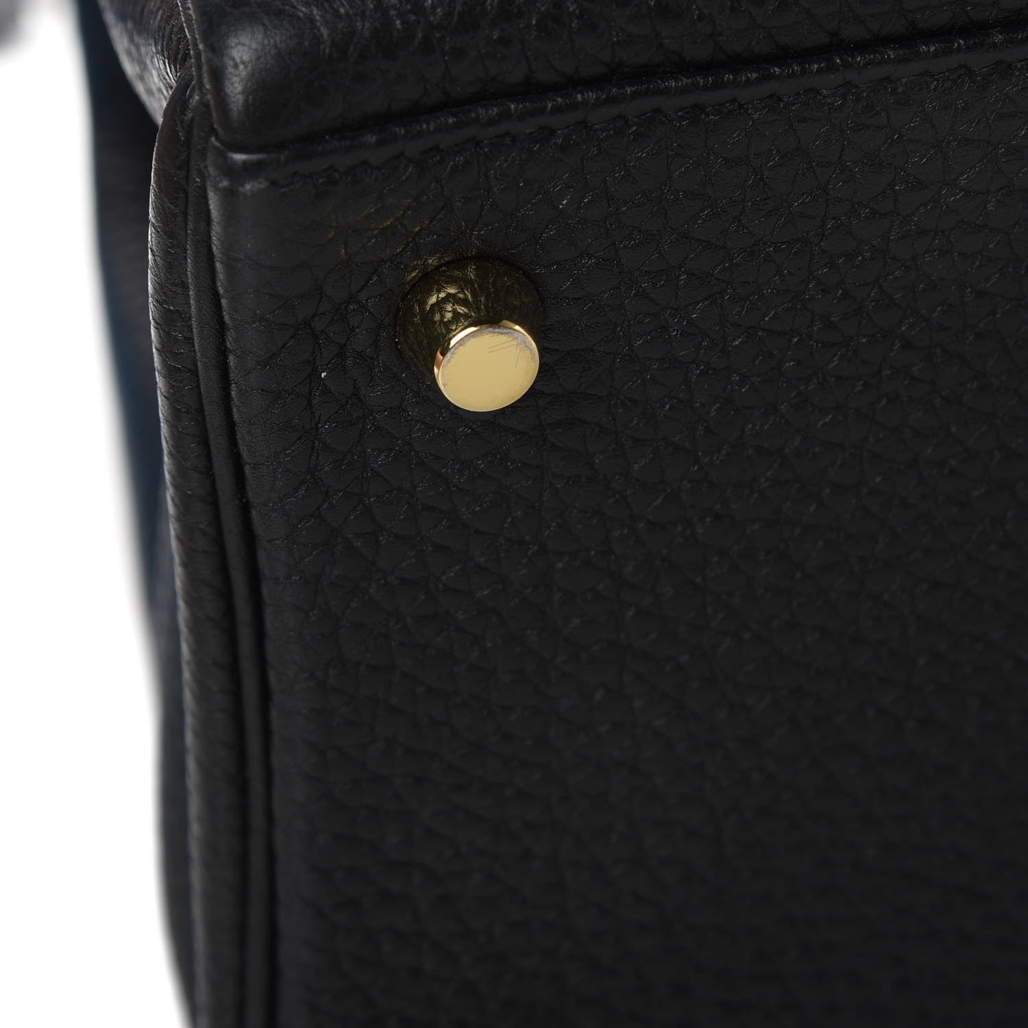 Hermes Togo Kelly Retourne 35 Black 15 of 16