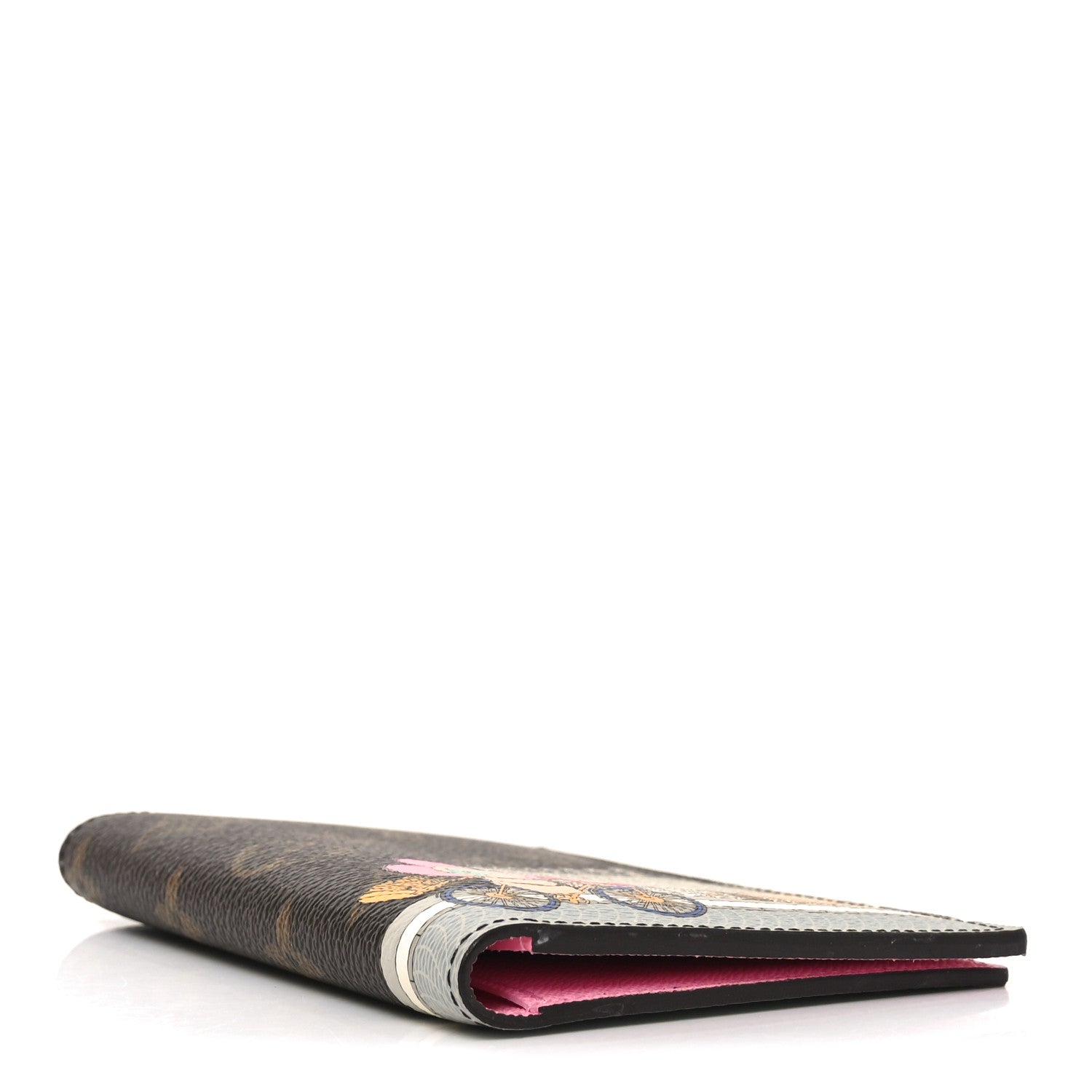 Louis Vuitton Monogram 2022 Christmas Animation Paris Passport Cover Pink 4 of 7