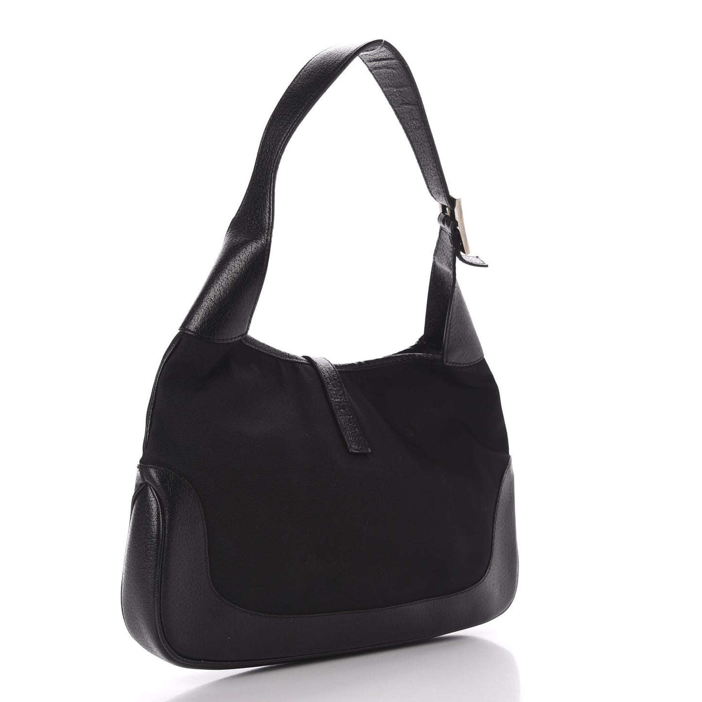Canvas Small Jackie O Hobo Black