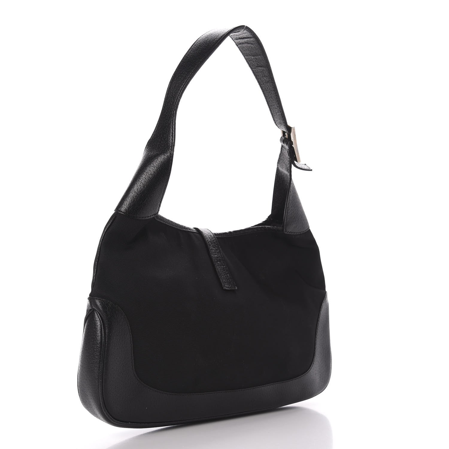 Gucci Canvas Small Jackie O Hobo Black 3 of 11