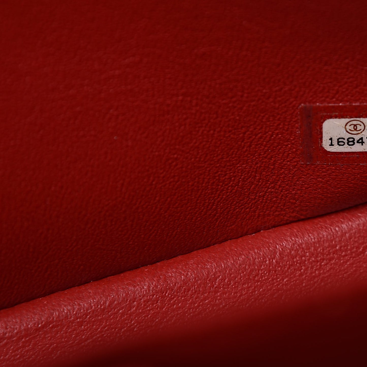 Lambskin Quilted Jumbo Double Flap Red