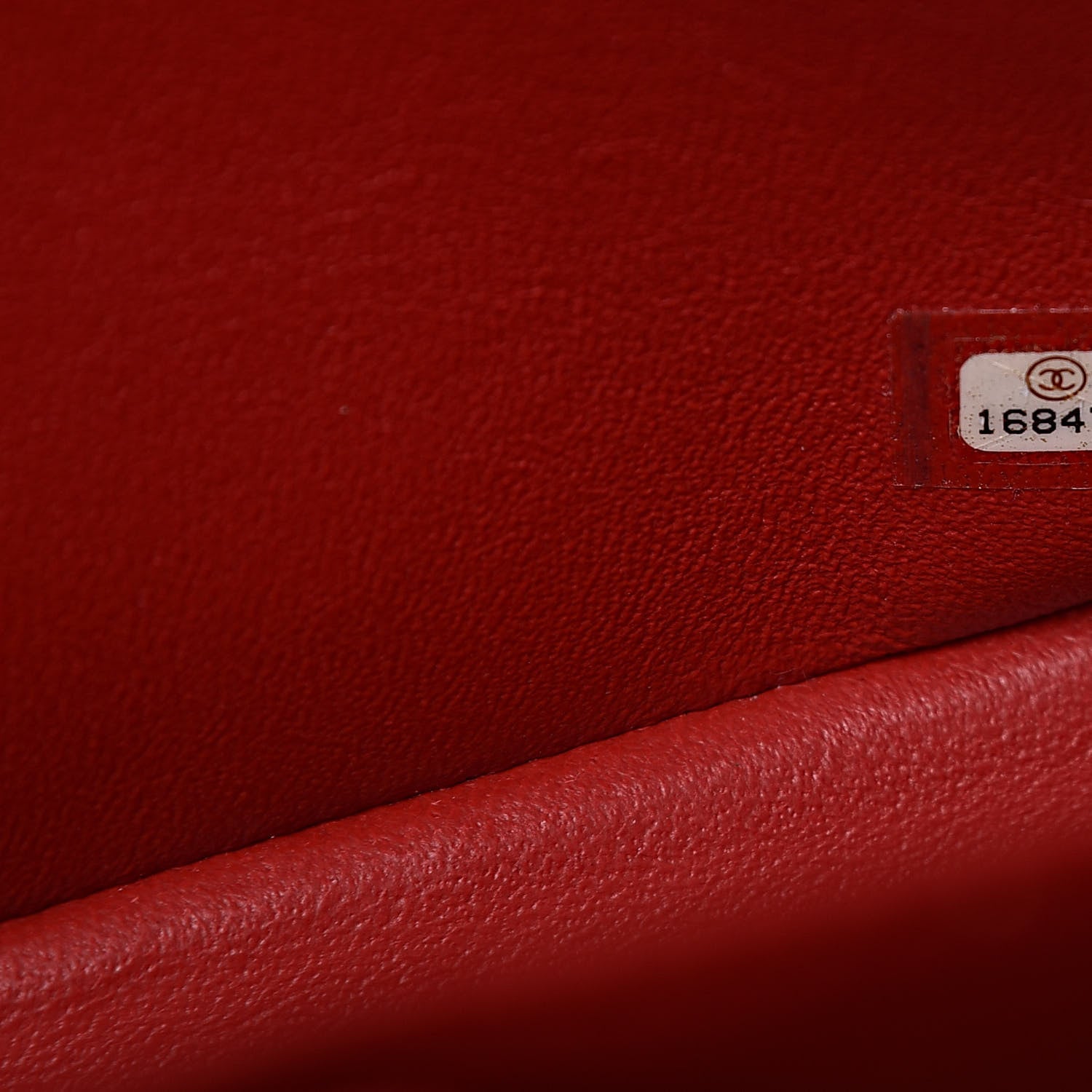 Chanel Lambskin Quilted Jumbo Double Flap Red 7 of 11