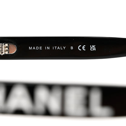 Chanel Acetate Square Eyeglasses 5408-S Black 6 of 8