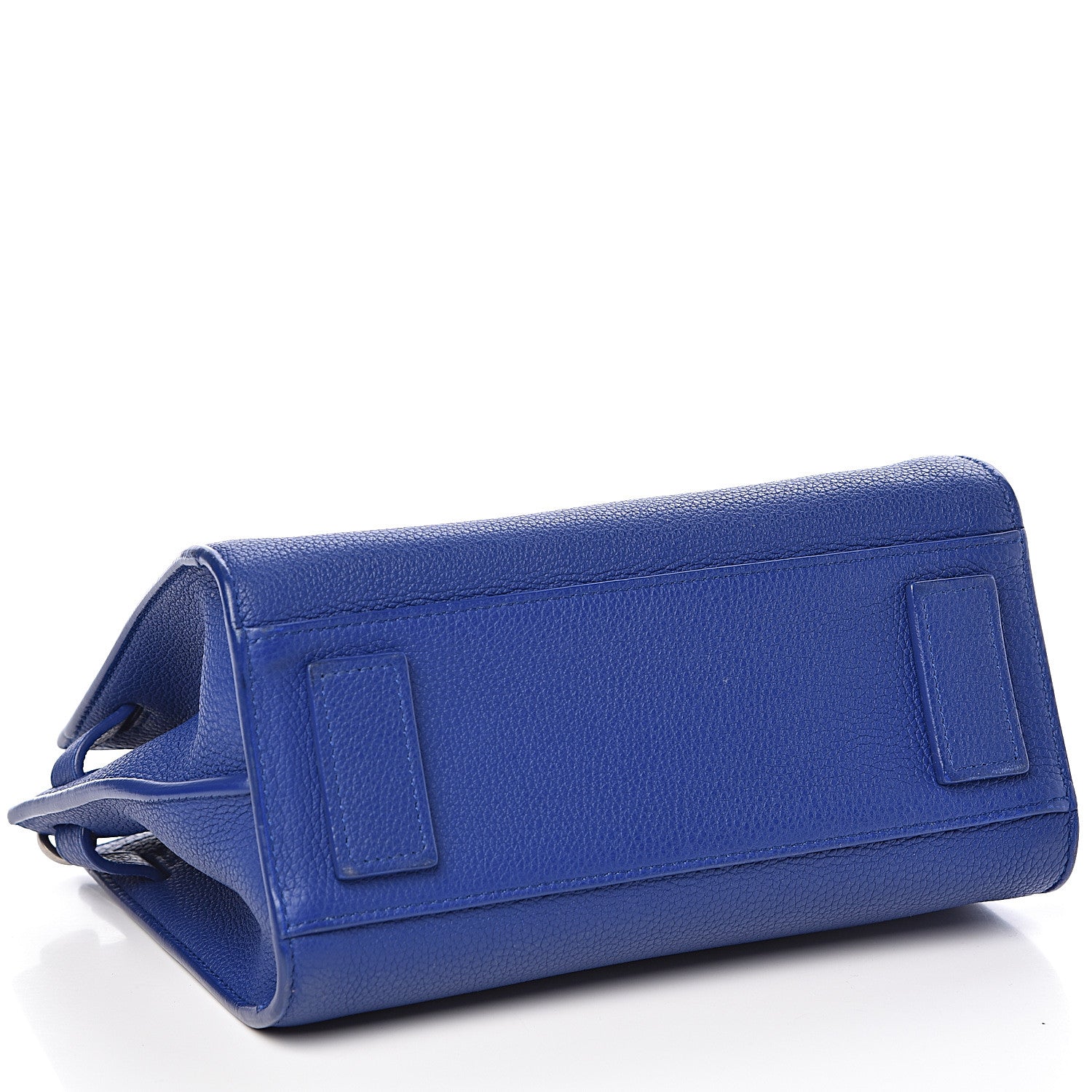 Saint Laurent Grained Calfskin Nano Supple Sac De Jour Flash Blue 4 of 10