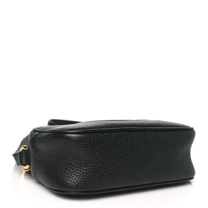 Gucci Pebbled Calfskin Mini Soho Disco Bag Black 4 of 10