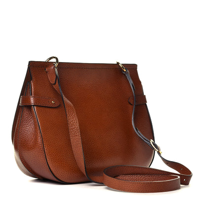 Mulberry Small Classic Grain Calfskin Amberley Satchel Oak 2 of 5
