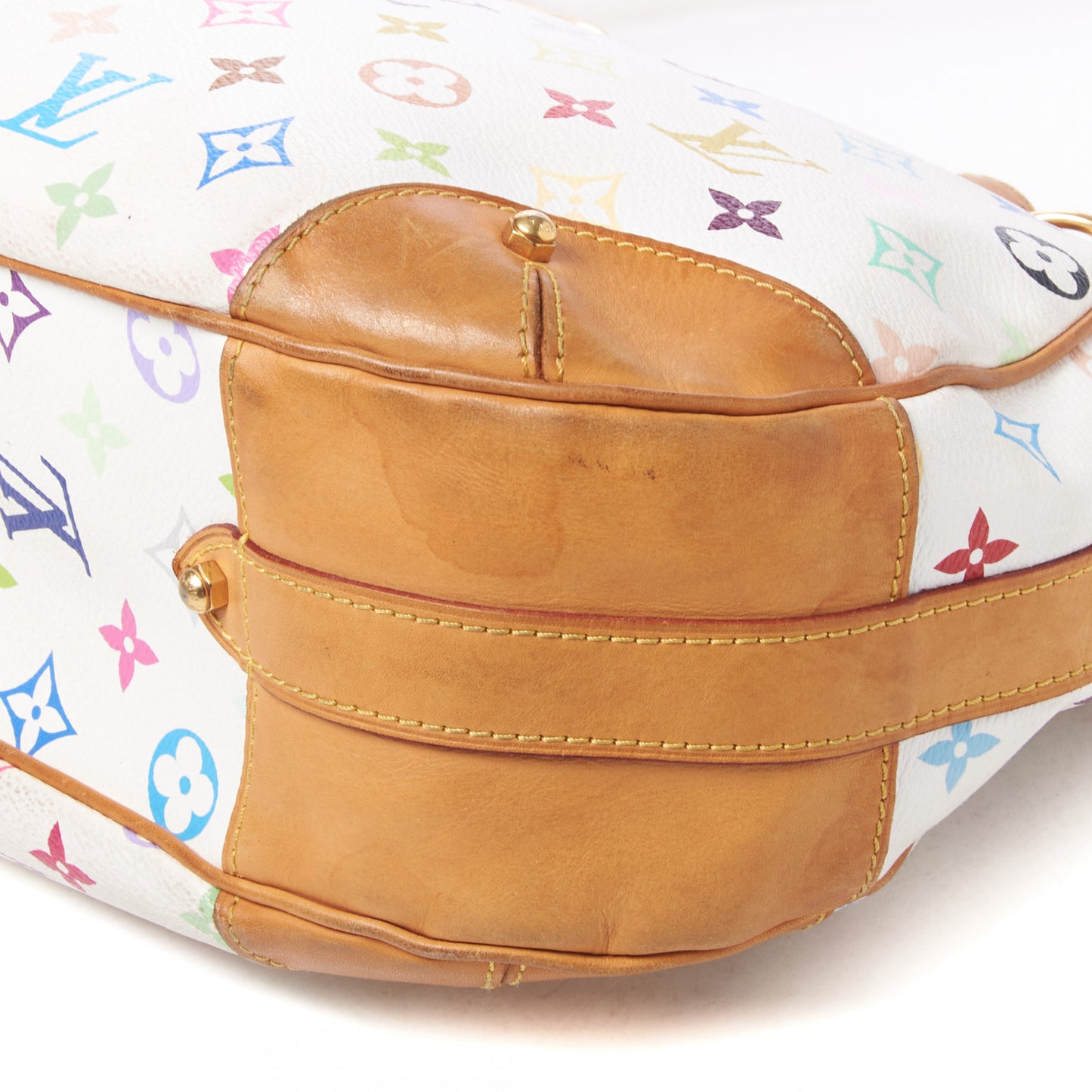 Monogram Multicolor Greta White