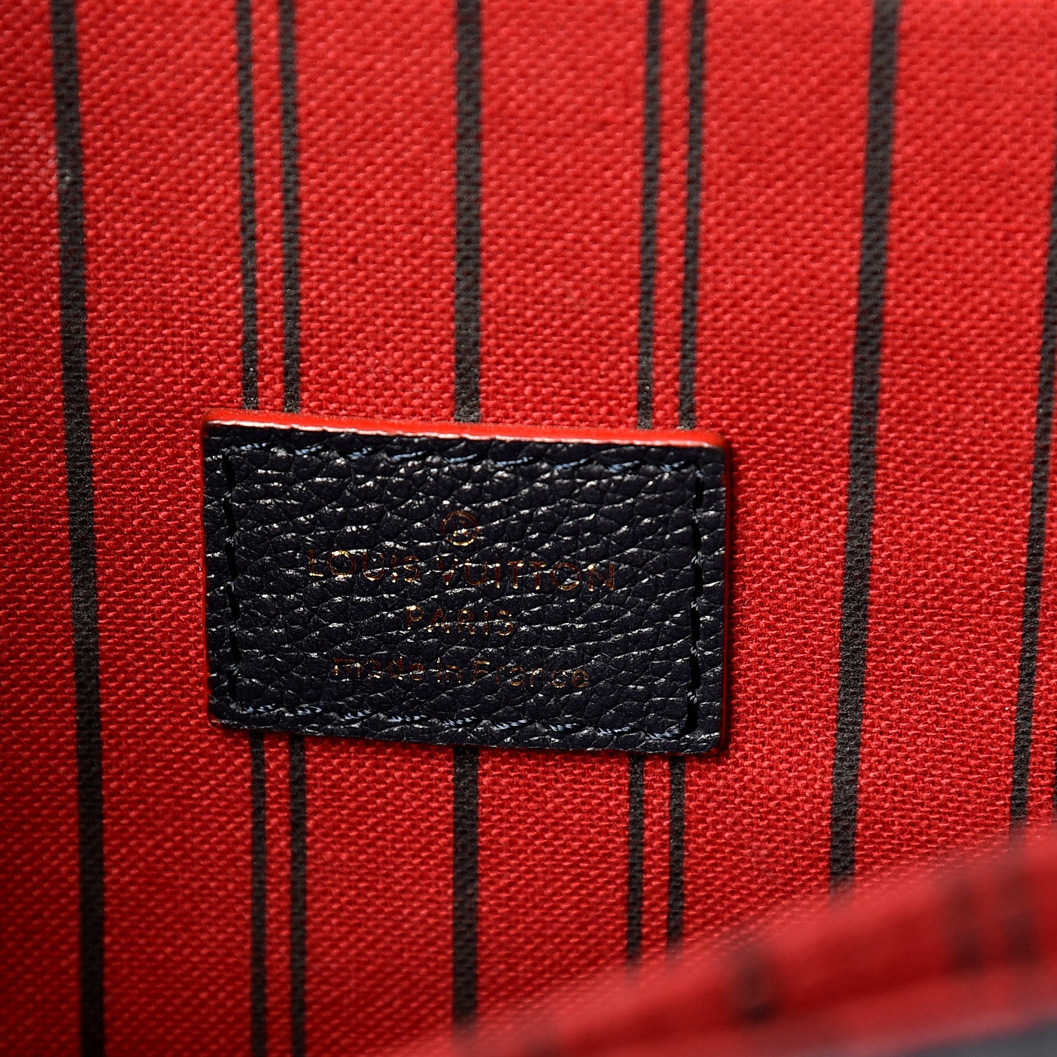Louis Vuitton Empreinte Pochette Metis Marine Rouge 5 of 9