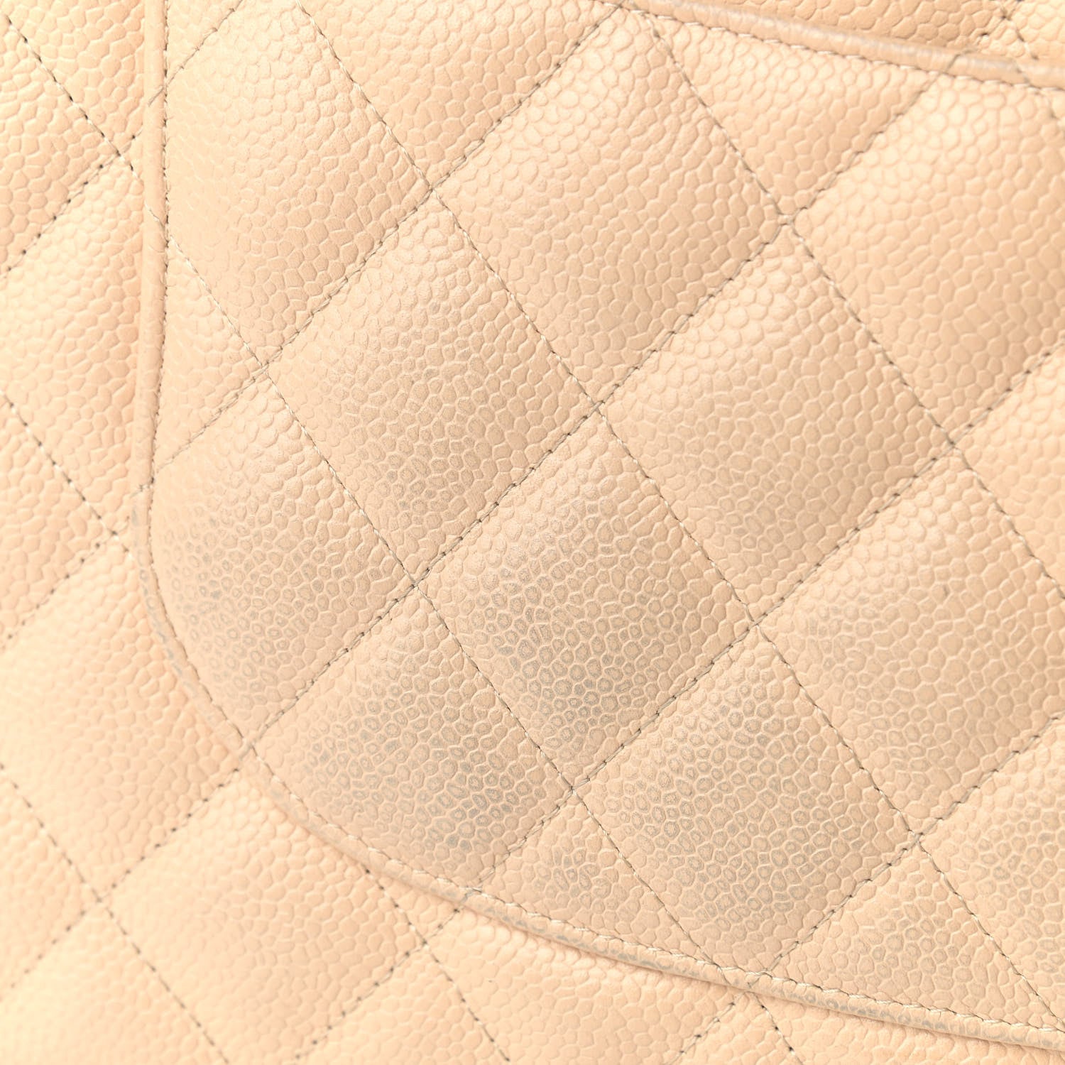 Chanel Caviar Quilted Jumbo Double Flap Beige Clair 13 of 19
