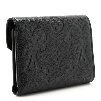 Louis Vuitton Empreinte Victorine Wallet Black 3 of 10